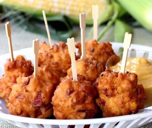 Corn Dog Fritters