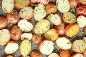 Garlic Parmesan Potatoes