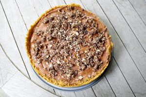 No Bake Nutella Cheesecake