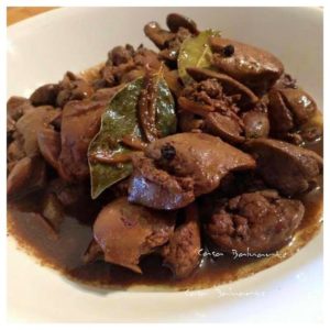 Chicken Liver Adobo