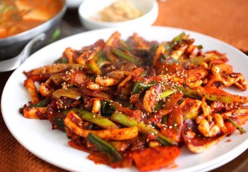 Stir Fried Squid