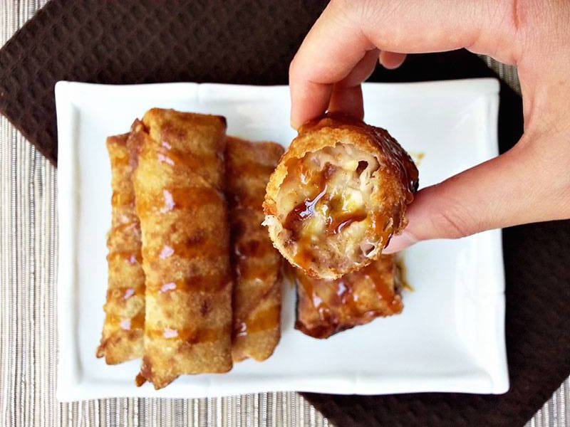 Banana Egg Rolls