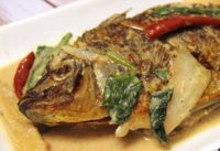 Ginataang Fried Tilapia Recipe