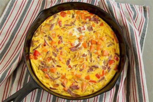 Corned Beef Frittata Recipe