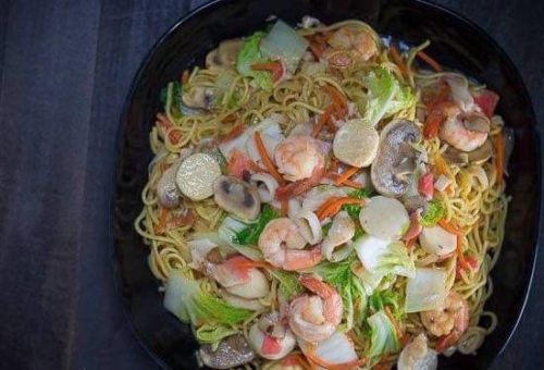 Seafood Pancit Canton Recipe