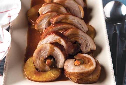 Stuffed Pork Hamonado Recipe