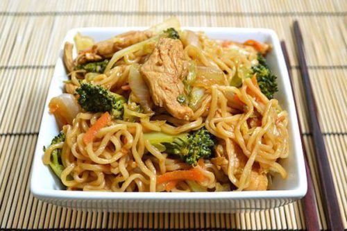 Chicken Yakisoba Recipe