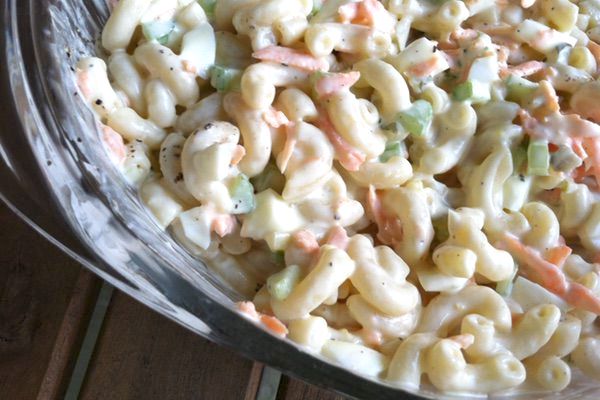 Easy Creamy Macaroni Salad Recipe Ang Sarap Recipes