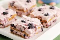 Blueberry Graham Icebox Cake Recipe